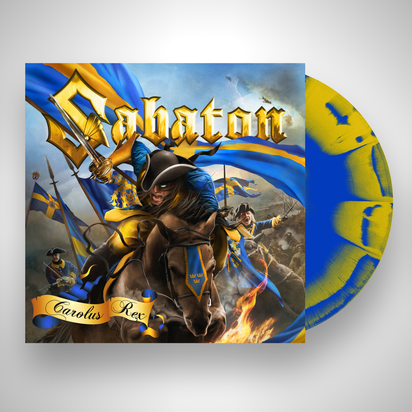 Carolus Rex - Blue & Yellow Sunburst (Swedish Version)