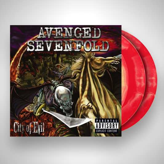City Of Evil - Red & Yellow Swirl