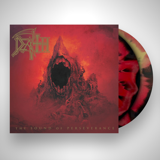 The Sound Of Perseverance - Black & Red & Gold Splatter