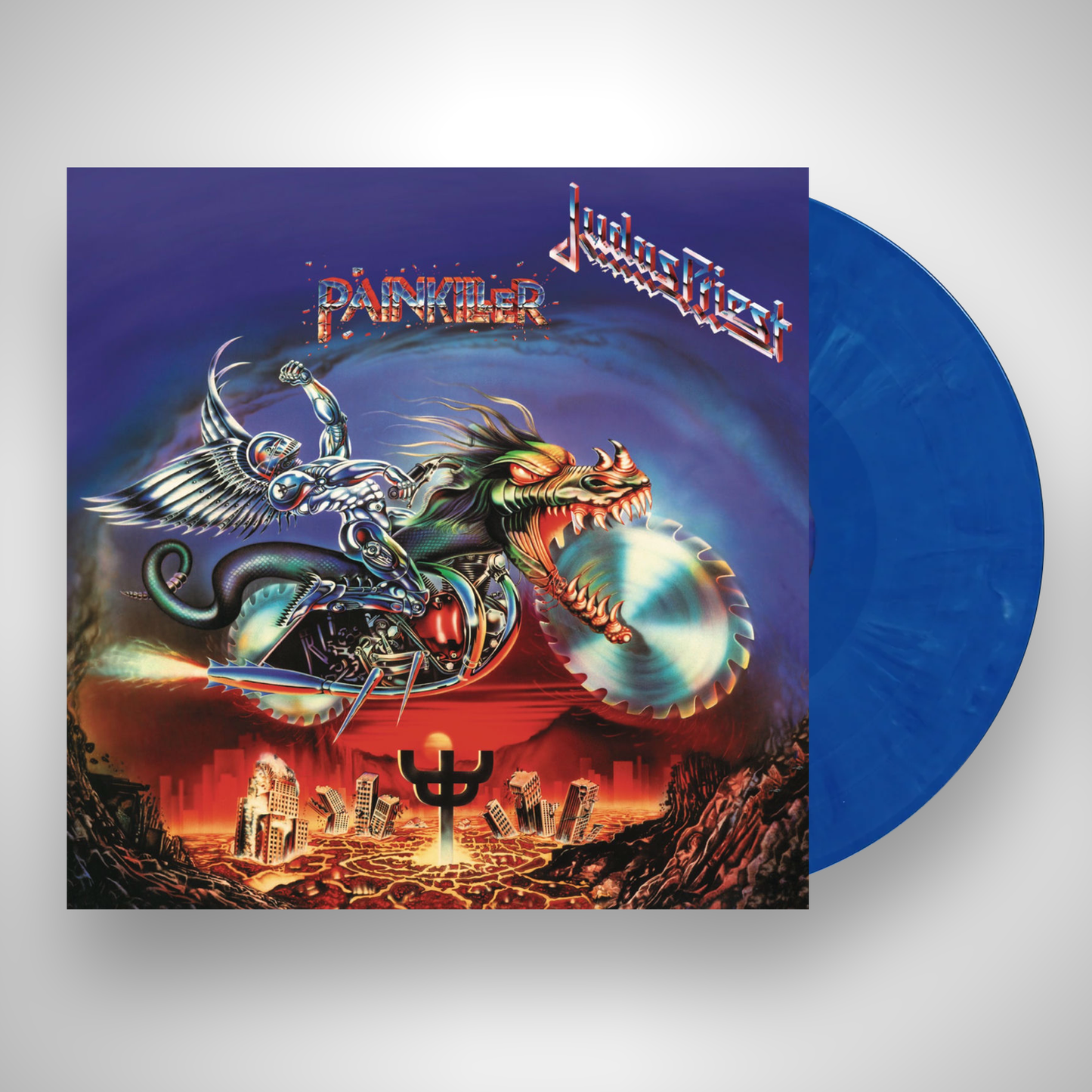 Painkiller - Blue & White Marbled