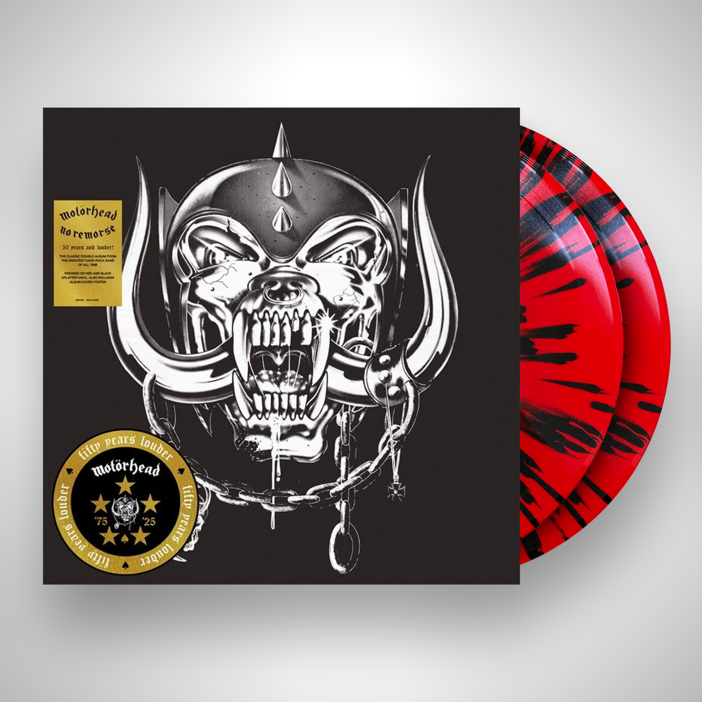 No Remorse - Red & Black Splatter