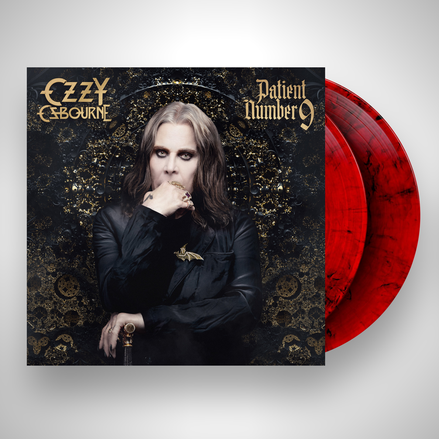 Patient Number 9 - Translucent Red & Black Marbled